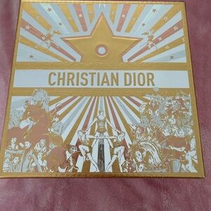 Dior Gold and White Gift Wrap